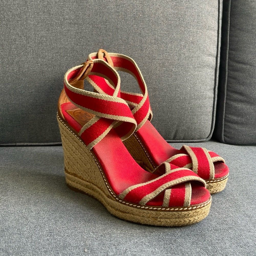 Tory Burch Espadrille Wedge Heels